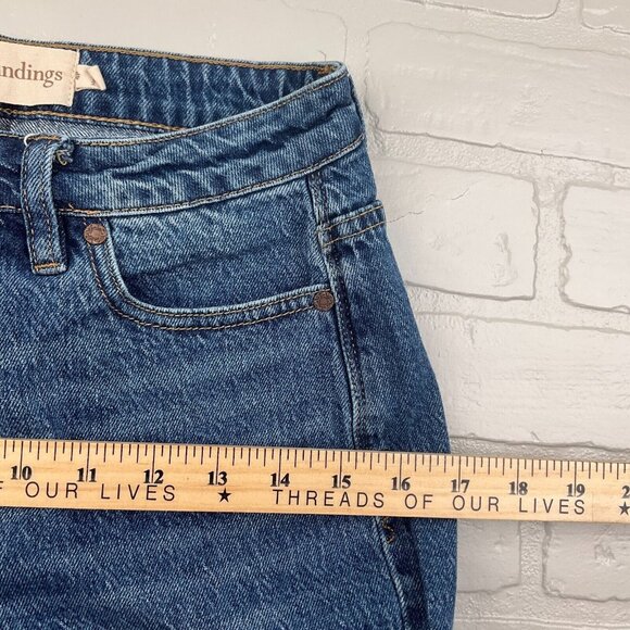 Soft Surroundings Jeans Women 4P  26W x 25L Blue Skinny Denim Cotton Stretch‎ - Picture 8 of 12